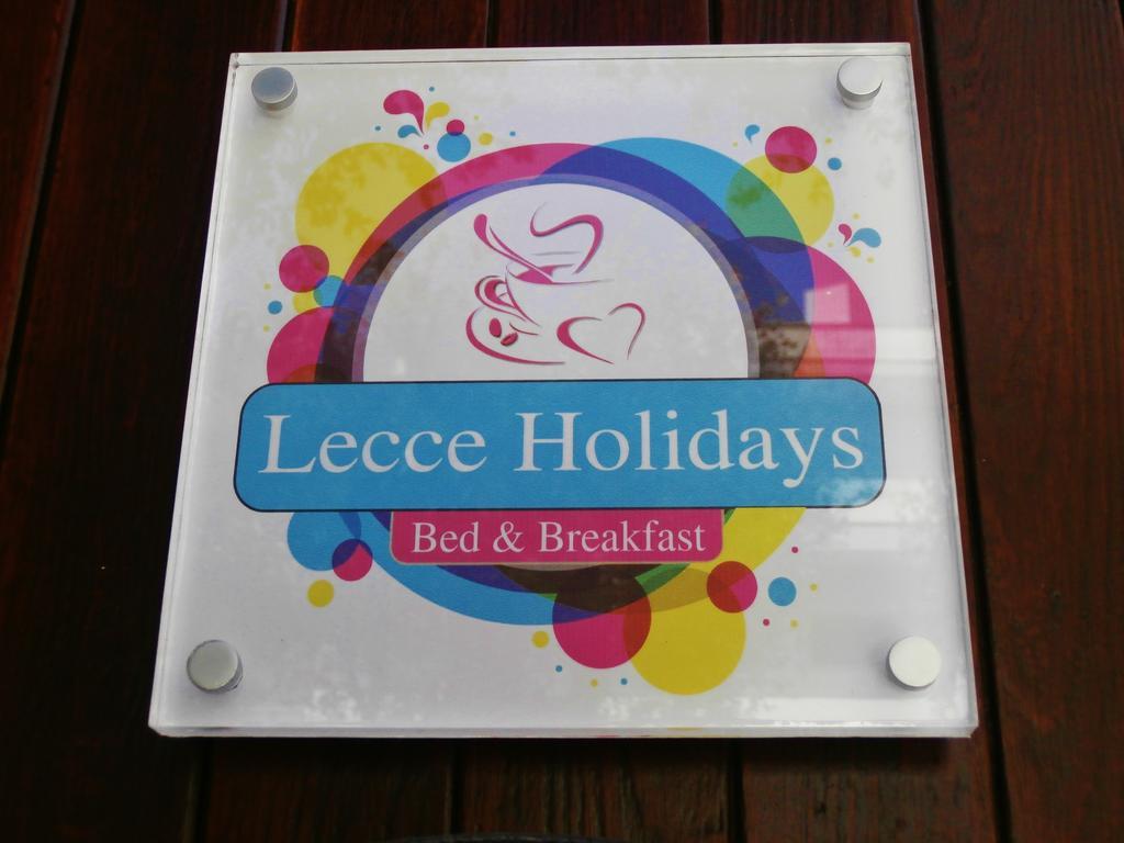 B&B Lecce Holidays Exteriér fotografie
